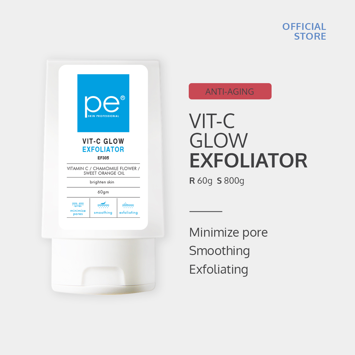 EF305 Vit-C Glow Exfoliator