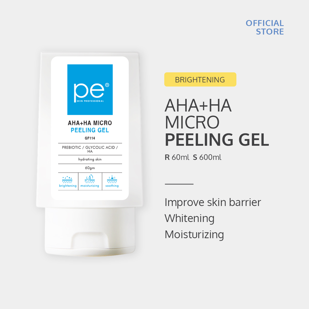 GF114 Aha + Ha Micro Peeling Gel