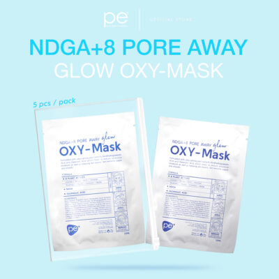 PE+ NDGA+8 Pore Away Glow OXY-Mask